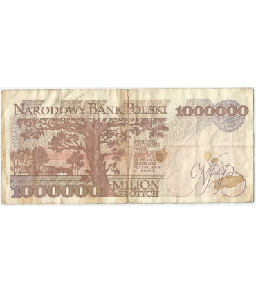 1000000zł Władysław Reymont 1993, seria D, stan 3-/4+