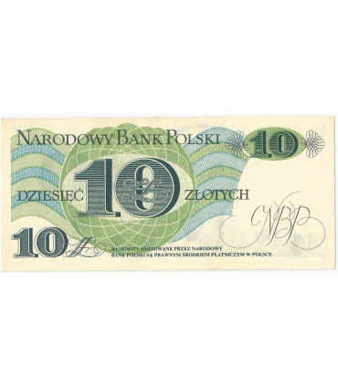 10 zł, Józef Bem, 1982, stan 1-, seria B