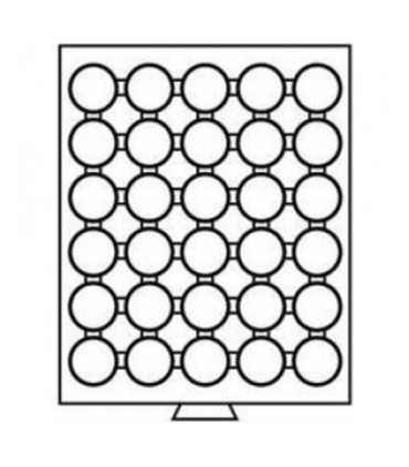 Kaseta do monet 10 zł firmy Leuchtturm (MB CAPS 32) UŻYWANA