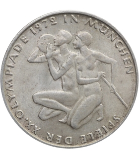 10 marek, 1972 G, XX Letnie Igrzyska Olimpijskie, Monachium 1972 - atletyka, srebro