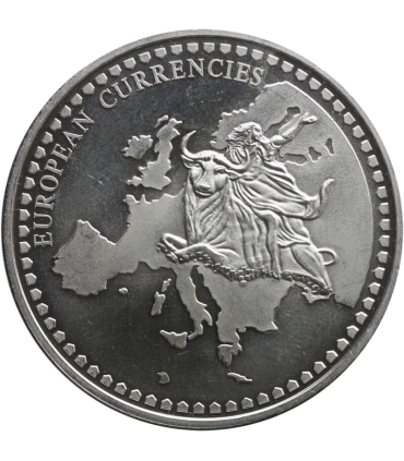 Medal waluty europejskie 1 marka niemiecka 1990