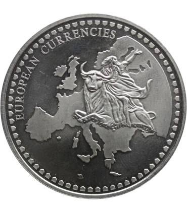 Medal waluty europejskie 1 marka niemiecka 1990
