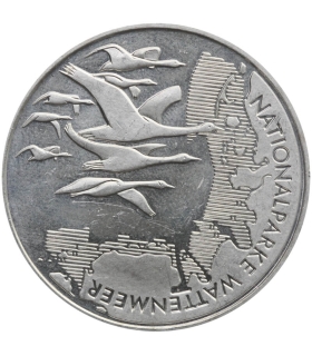 Niemcy 10 euro, 2004 Park Narodowy Dolnosaksońskiego Morza Wattowego, srebro