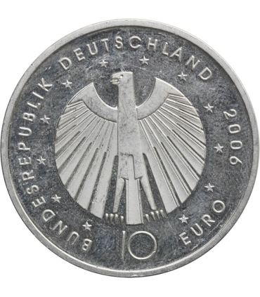 Niemcy 10 euro, 2006 Mundial 2006, srebro