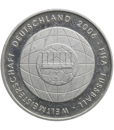 Niemcy 10 euro, 2006 Mundial 2006, srebro