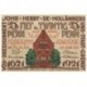 25 Pf banknot zastępczy Friedrichstadt 1921