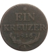 Austria 1 krajcar, 1816, st 3-