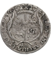 Polska 6 groszy, 1756, August III Sas, st. 3-