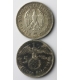 Lot: 2 x 5 marek, Hindenburg, 1935 F, 1936 A, srebro, st. 3
