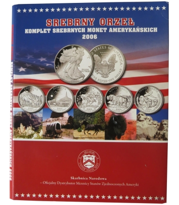 1 Dollar Liberty Orzeł 2010, 1 uncja srebro Ag 999 stan 1-