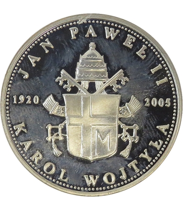 Polska, medal Jan Paweł II i Benedykt XVI, 2005, certyfikat