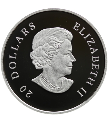 20 dolarów Kanada 2011, Christmas Tree, srebro + kryształy Twarowskiego