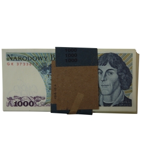 1000 zł, Mikołaj Kopernik, 1982, seria HW, stan 1/1-