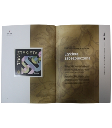 105 lat PWPW, banknoty testowe  Chaplin, Afryka 55, Sowa, znaki wodne, ryt, karta NFT