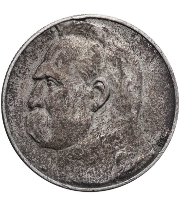 5 złotych Piłsudski Orzeł Strzelecki 1934, stan 3