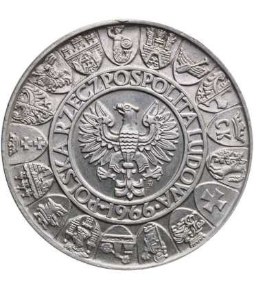 100 zł Mieszko i Dąbrówka 1966, stan 1-