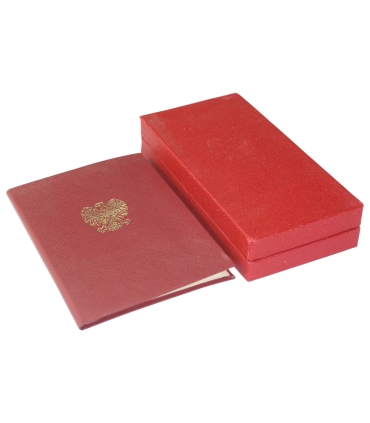 Brązowy krzyż zasługi PRL + legitymacja + pudełko