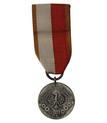 Medal 40-lecia Polski Ludowej + legitymacja