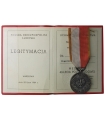 Medal 40-lecia Polski Ludowej + legitymacja