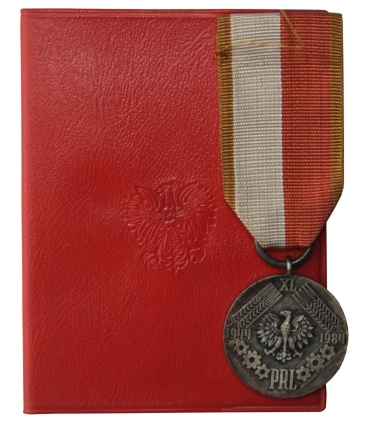 Medal 40-lecia Polski Ludowej + legitymacja