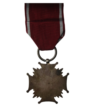 Srebrny krzyż zasługi PRL + legitymacja + pudełko