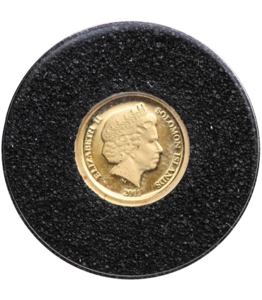 Zestaw 5 złotych monet 5$ z serii Cuda Świata, Au585