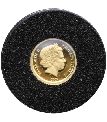 Zestaw 5 złotych monet 5$ z serii Cuda Świata, Au585