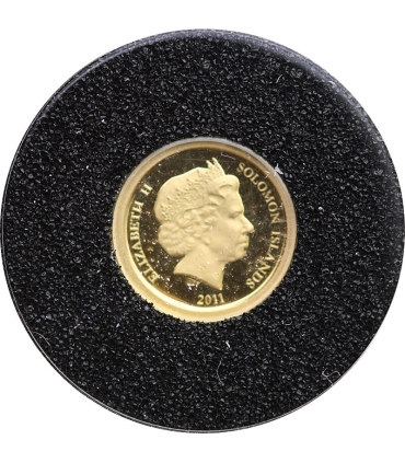 Zestaw 5 złotych monet 5$ z serii Cuda Świata, Au585