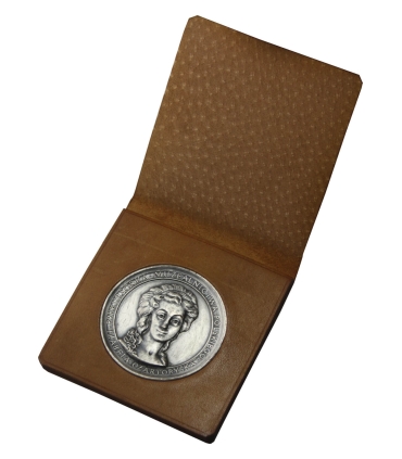 Medal Izabela Czartoryska Prekursorka  Muzealnictwa Polskiego, 1978, Warszawa, etui