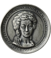 Medal Izabela Czartoryska Prekursorka  Muzealnictwa Polskiego, 1978, sygnowany JJ, etui