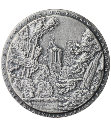 Medal Izabela Czartoryska Prekursorka  Muzealnictwa Polskiego, 1978, Warszawa, etui