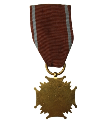 Złoty krzyż zasługi PRL + pudełko