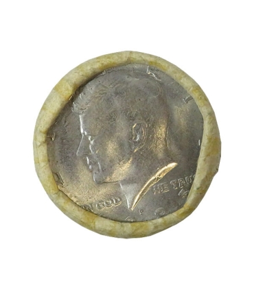 LOT: 20 x 1/2 half dollar Kennedy, miedzionikiel, rolka, rulon bankowy