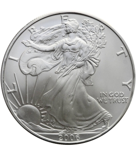 USA, 1 dolar "Srebrny Orzeł", 1 Oz, 2006, st. 1