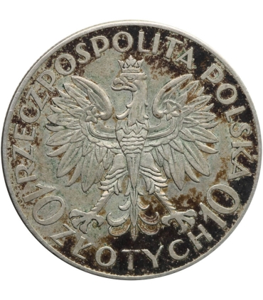 10 zł Jan III Sobieski 1933, stan 2