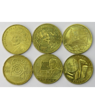Lot: 143 x 2 zł GN, w tym ciekawsze roczniki: 1998, 2000, 2001, 2002 ...