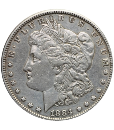 USA 1 dolar, Dolar Morgana, 1884, Filadelfia