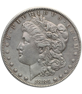 USA 1 dolar, Dolar Morgana, 1884, San Francisco