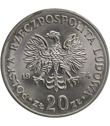 20 złotych Nowotko 1974, stan 1-