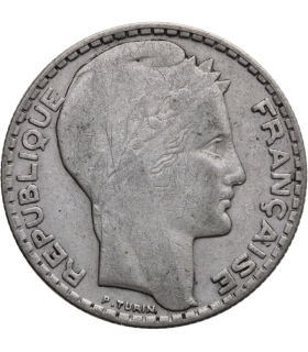 Francja 10 franków 1932, srebro