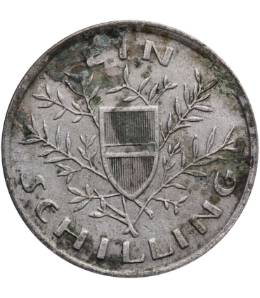 Austria 1 szyling, 1925, srebro