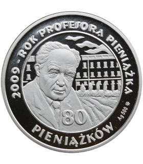 80 pieniążków, Rok Profesora Pieniążka, st. 1, 2010 Srebro