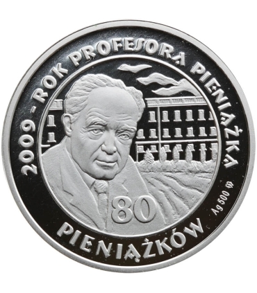 80 pieniążków, Rok Profesora Pieniążka, st. 1, 2010 Srebro