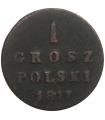 Królestwo polskie, 1 grosz, 1817