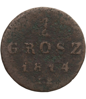 Księstwo warszawskie: 1 grosz 1814