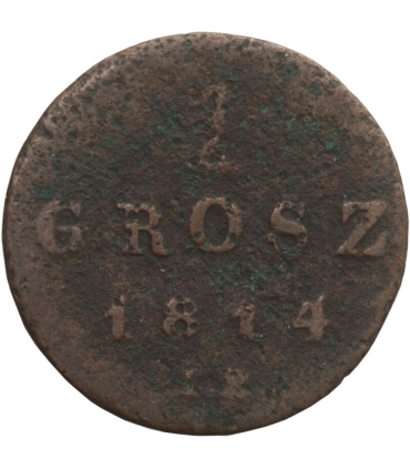 Księstwo warszawskie: 1 grosz 1814