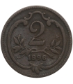 Austria 2 halerze, 1896