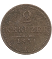 Austria 2 Krajcary 1851 A st. 3-