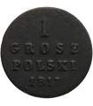 Królestwo polskie, 1 grosz, 1817