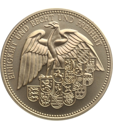 Niemcy, Medal Pamiątkowy platerowany – Jedność, Prawo i Wolność